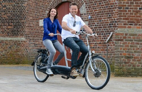 Bild: Twinny Tandem von Van Raam (kein E-Bike)